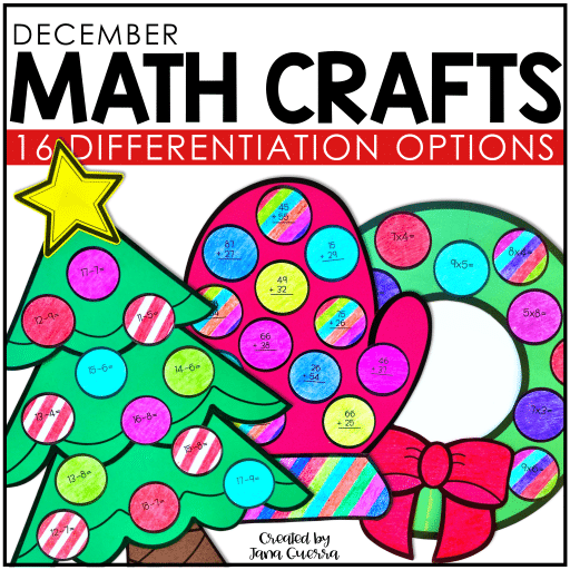 christmas math crafts