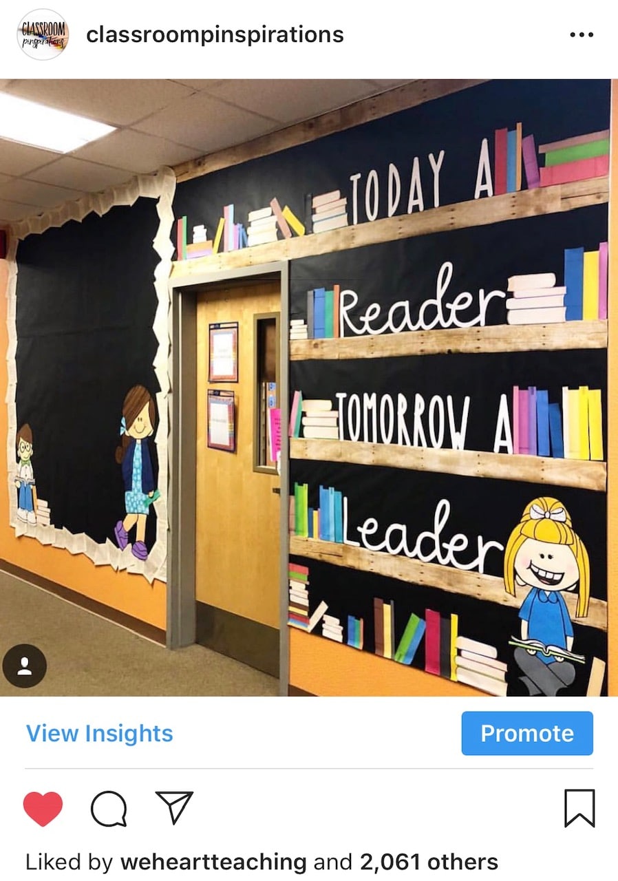  The girls from  @happilyeverelementary  are the QUEENS of bulletin boards and school décor.  