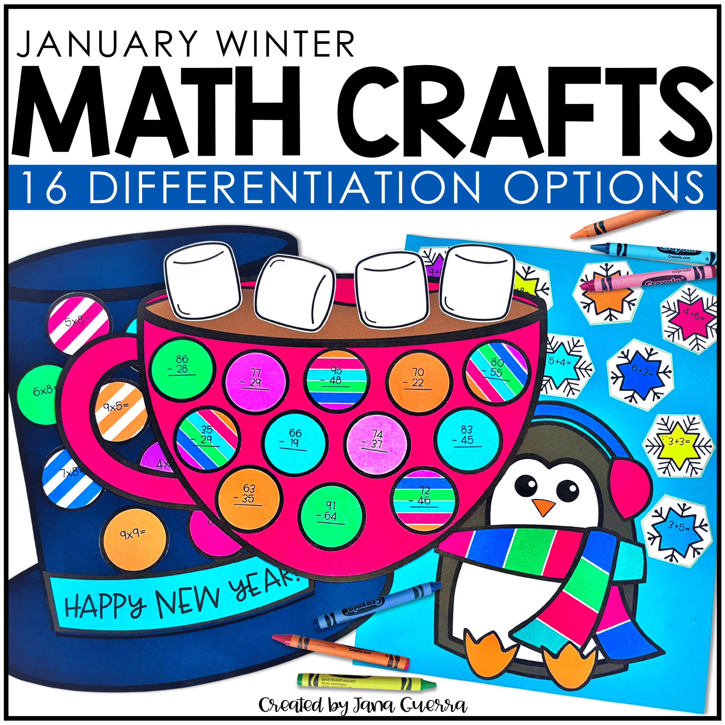 January Math Crafts