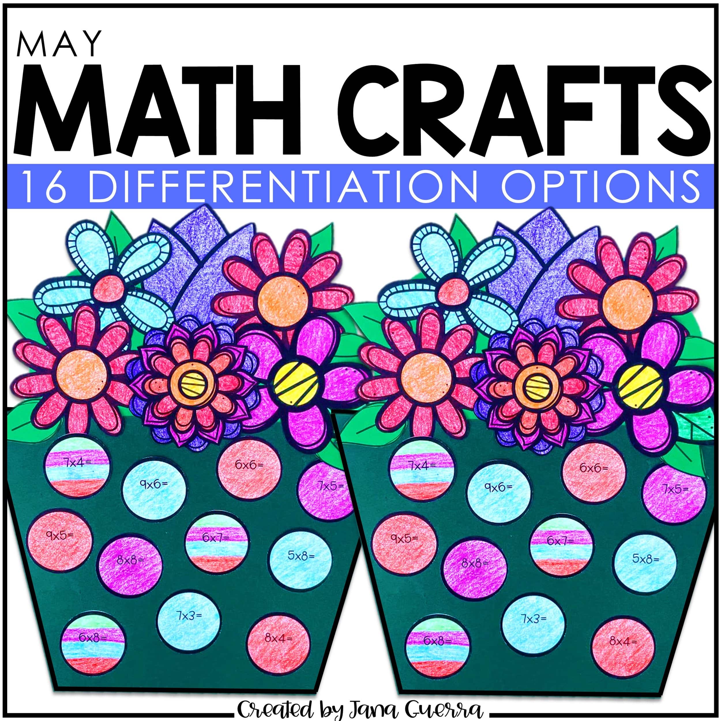 may spring math crafts