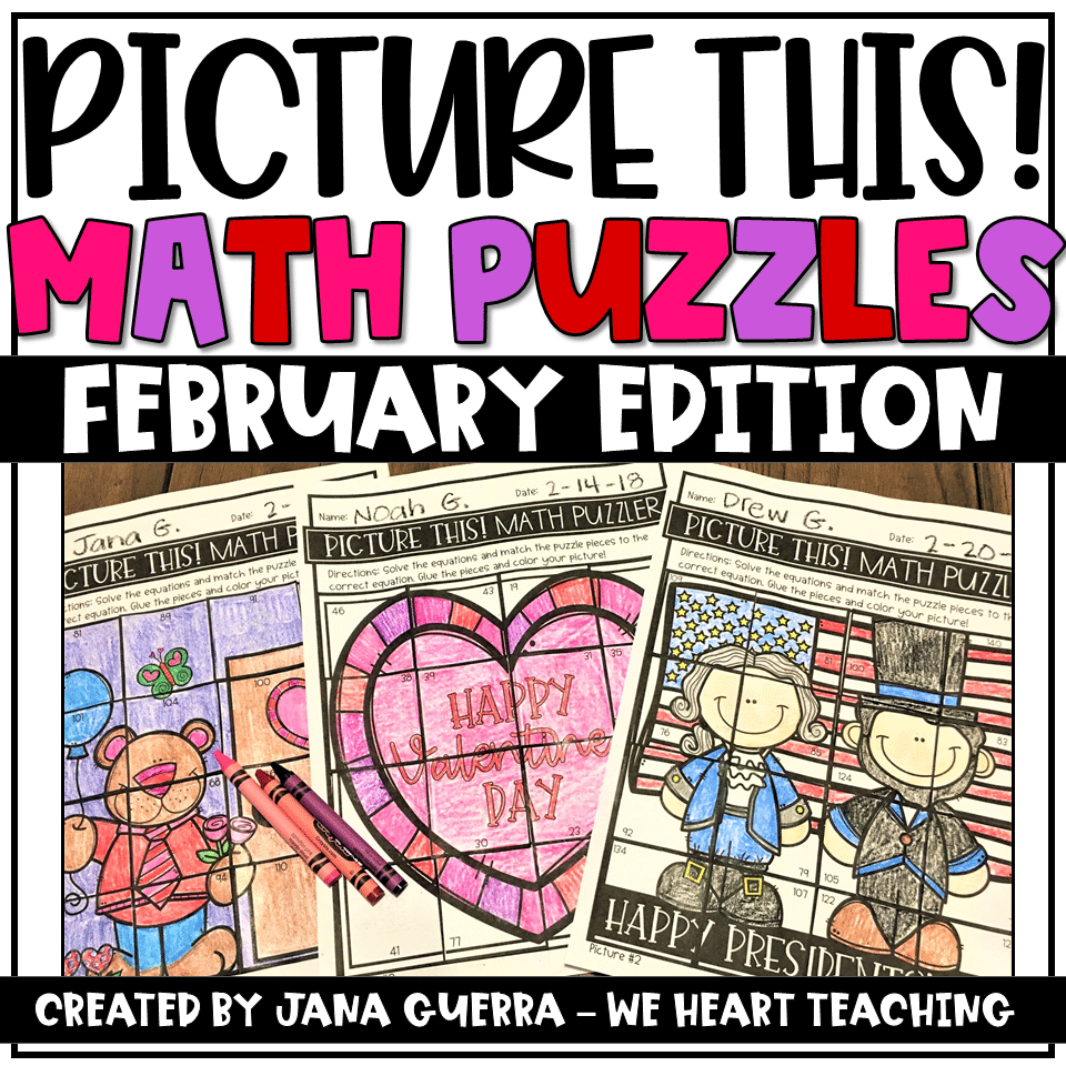 February Math Puzzles